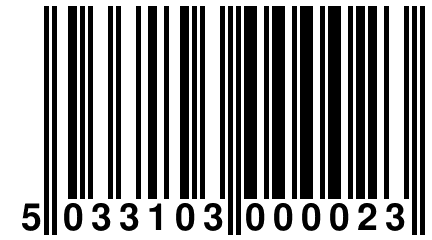 5 033103 000023