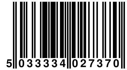 5 033334 027370