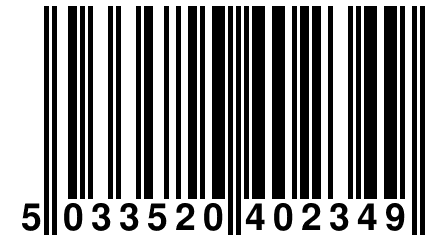 5 033520 402349