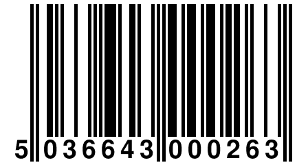 5 036643 000263