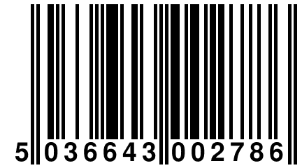 5 036643 002786