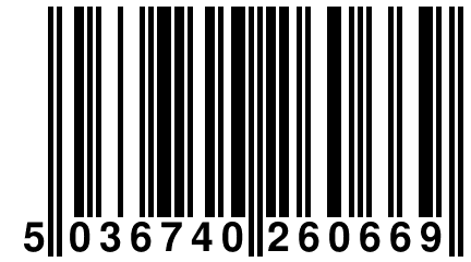 5 036740 260669