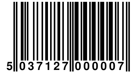 5 037127 000007