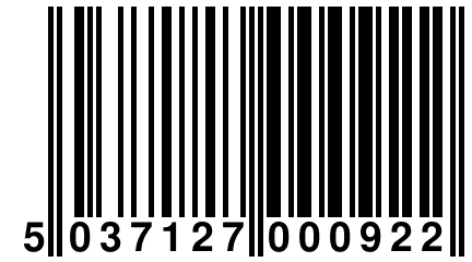 5 037127 000922