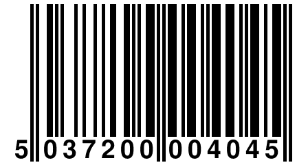 5 037200 004045