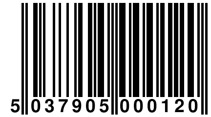 5 037905 000120