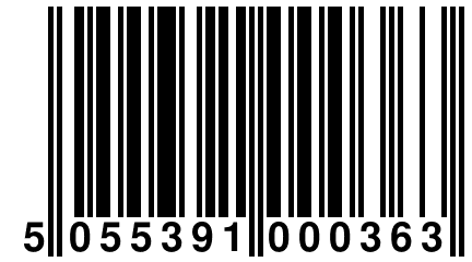 5 055391 000363
