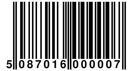 5 087016 000007