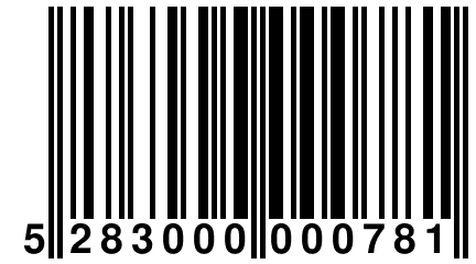5 283000 000781