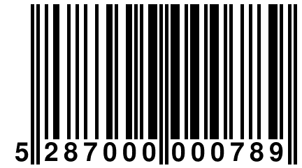 5 287000 000789