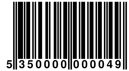 5 350000 000049