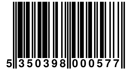 5 350398 000577