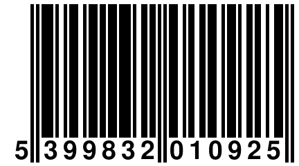 5 399832 010925