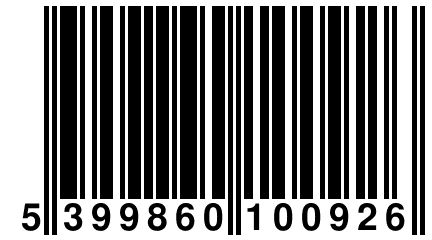 5 399860 100926