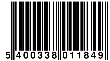 5 400338 011849