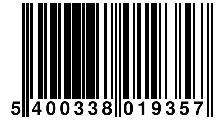 5 400338 019357