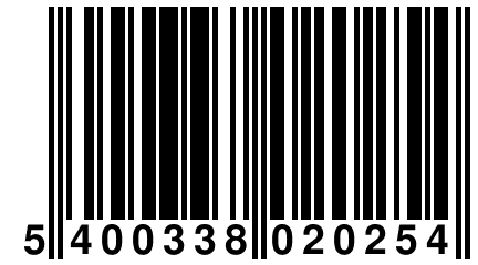 5 400338 020254