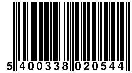 5 400338 020544