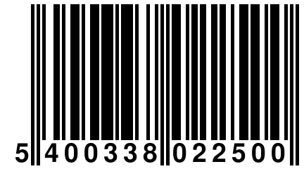 5 400338 022500