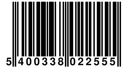 5 400338 022555