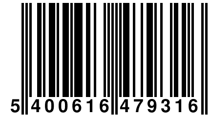 5 400616 479316