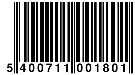 5 400711 001801