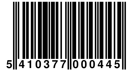 5 410377 000445