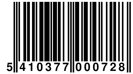 5 410377 000728