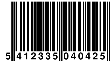5 412335 040425