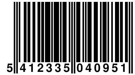 5 412335 040951