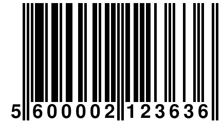 5 600002 123636