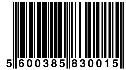 5 600385 830015