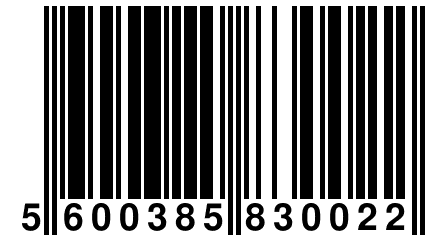 5 600385 830022