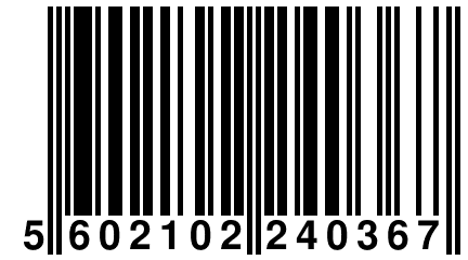 5 602102 240367