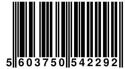 5 603750 542292