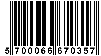 5 700066 670357