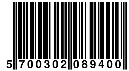 5 700302 089400