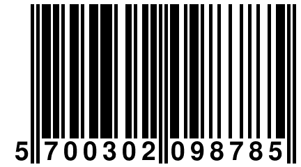 5 700302 098785