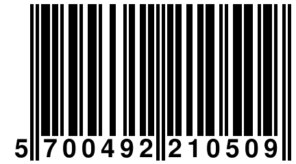 5 700492 210509