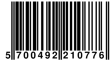 5 700492 210776