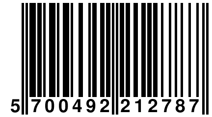 5 700492 212787