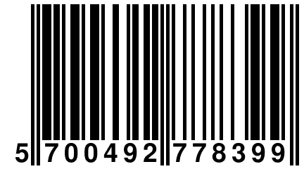5 700492 778399