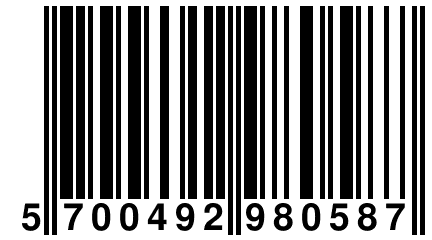 5 700492 980587