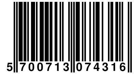 5 700713 074316