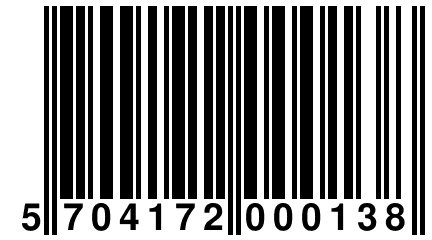 5 704172 000138