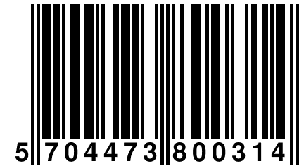 5 704473 800314