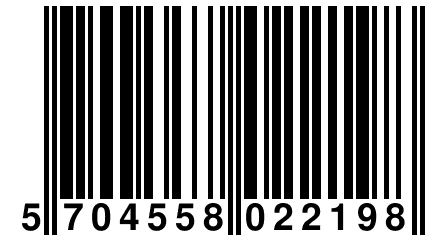 5 704558 022198