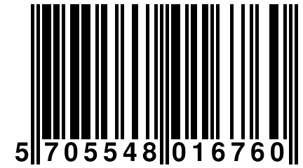 5 705548 016760