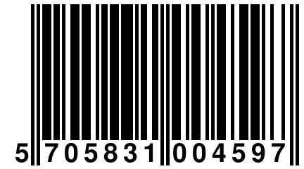 5 705831 004597