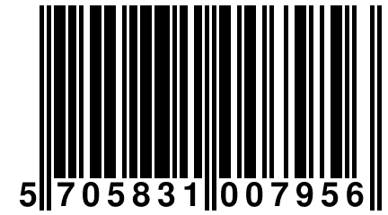 5 705831 007956